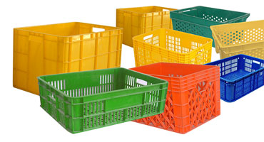 Plastic Crates In Port Blair